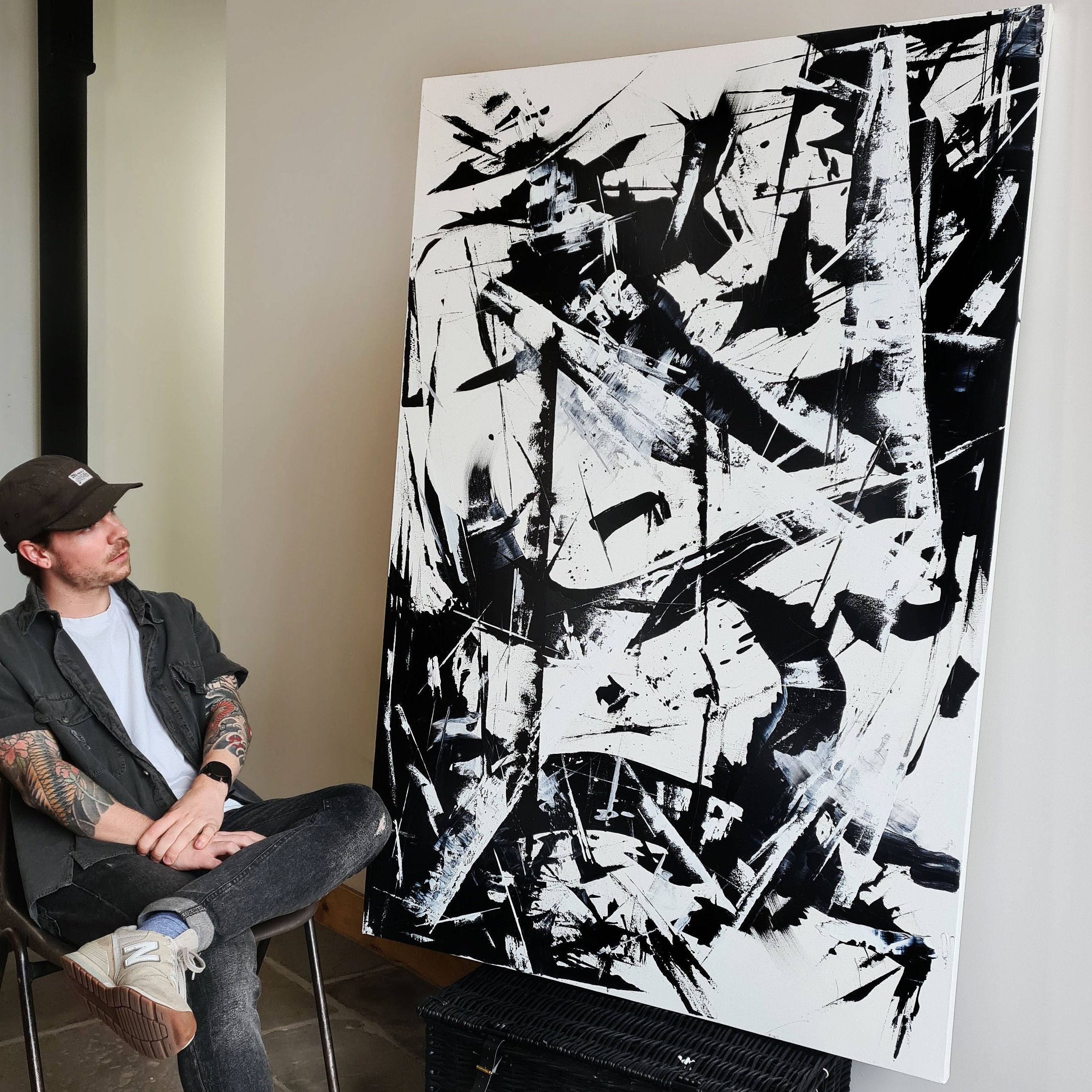 DISTRACT - 120x100cm